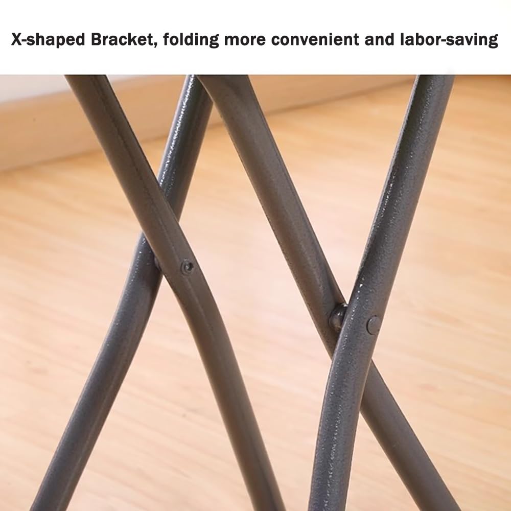 18 Inch Folding Stool with Footrest R3730