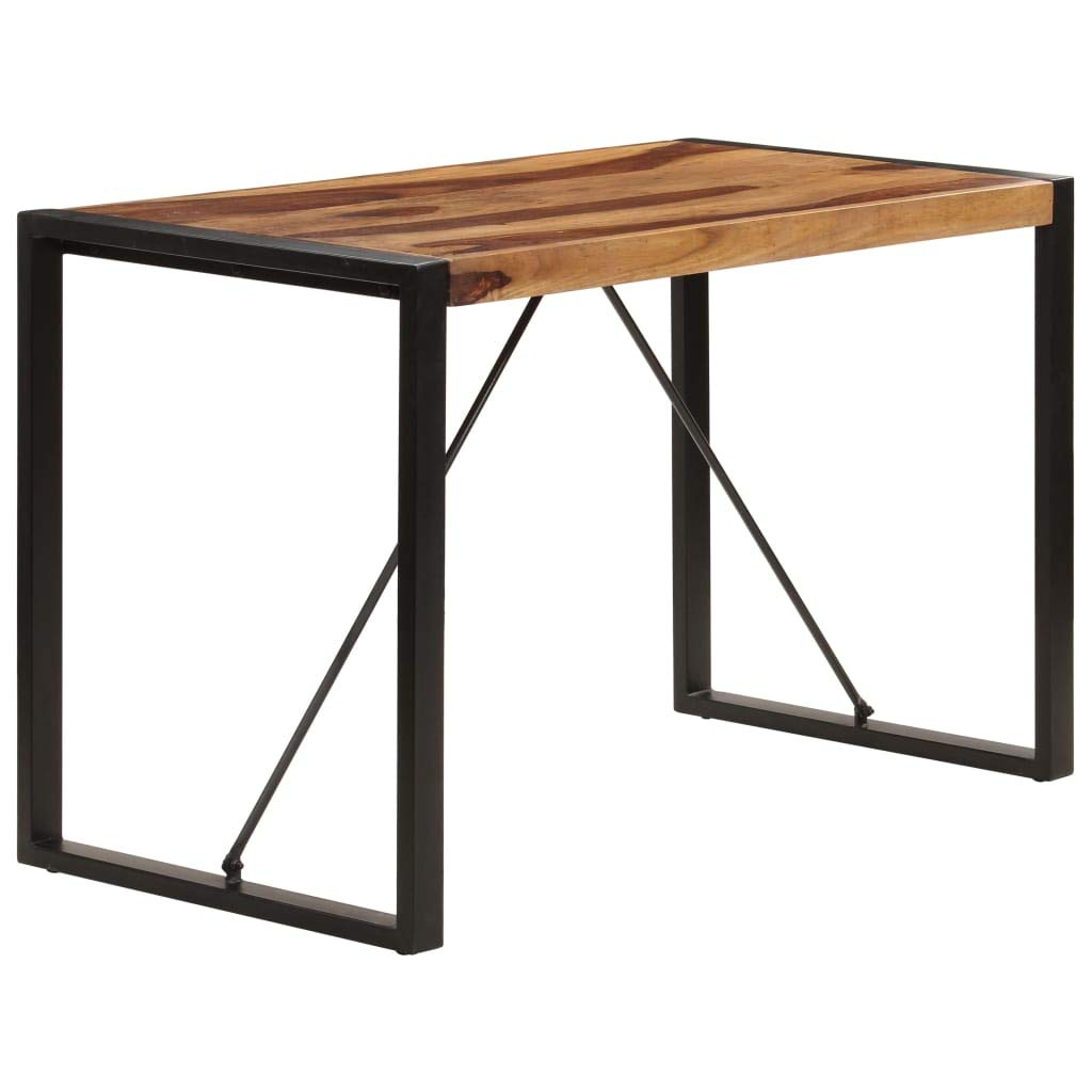 Square Solid Sheesham Wood Dining Table W410364