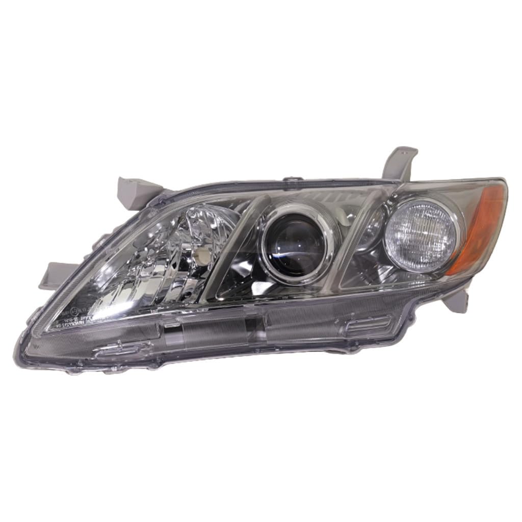 Clear Lens Chrome Housing Projector Headlight Pair M3022