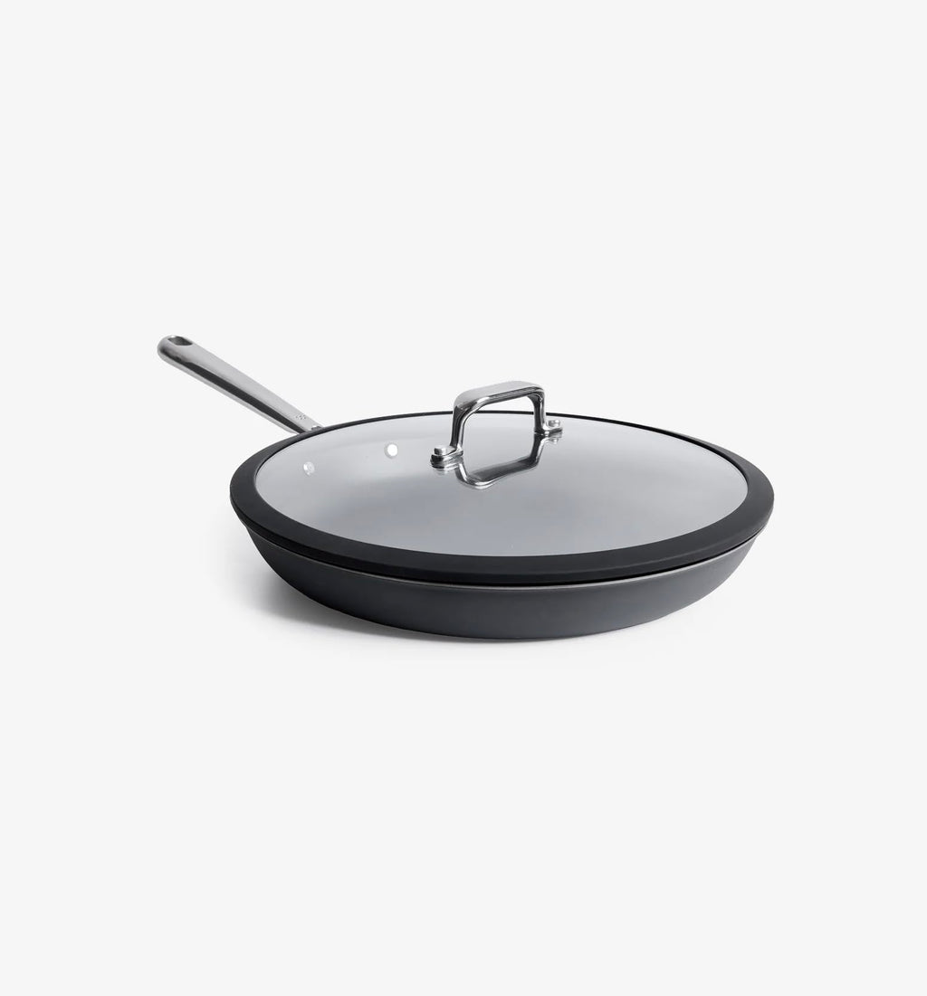 Tempered Glass Lid with Silicone Rim 10 Inch C33053