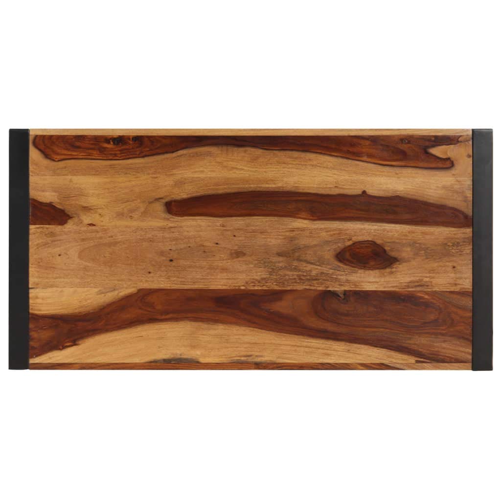 Square Solid Sheesham Wood Dining Table W410364