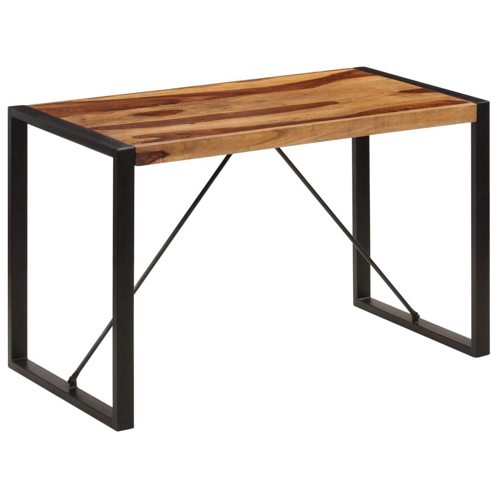 Square Solid Sheesham Wood Dining Table W410364