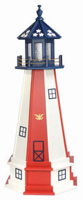 Patriotic Lighthouse with Base U2871