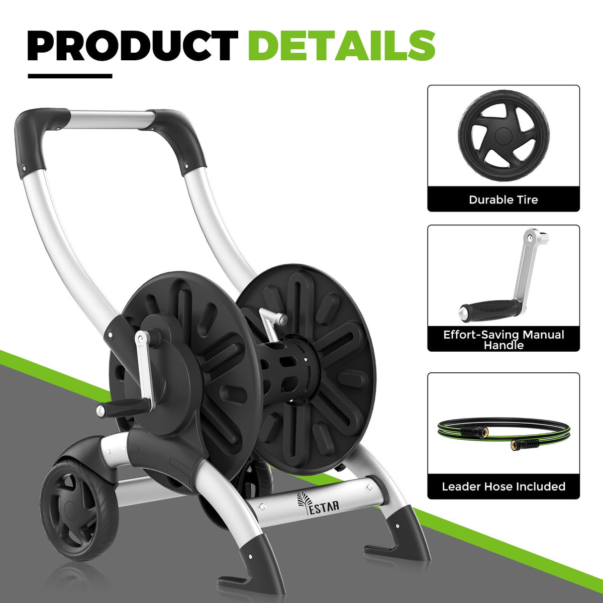 Hose Reel Cart B4080