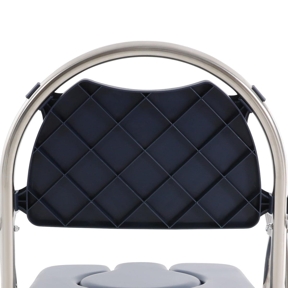 3 in 1 Commode Chair with Arms, Adjustable Height, Padded Seat, Toilet Bucket Z312592