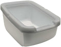Cat Litter Pan with Shield Rim I805