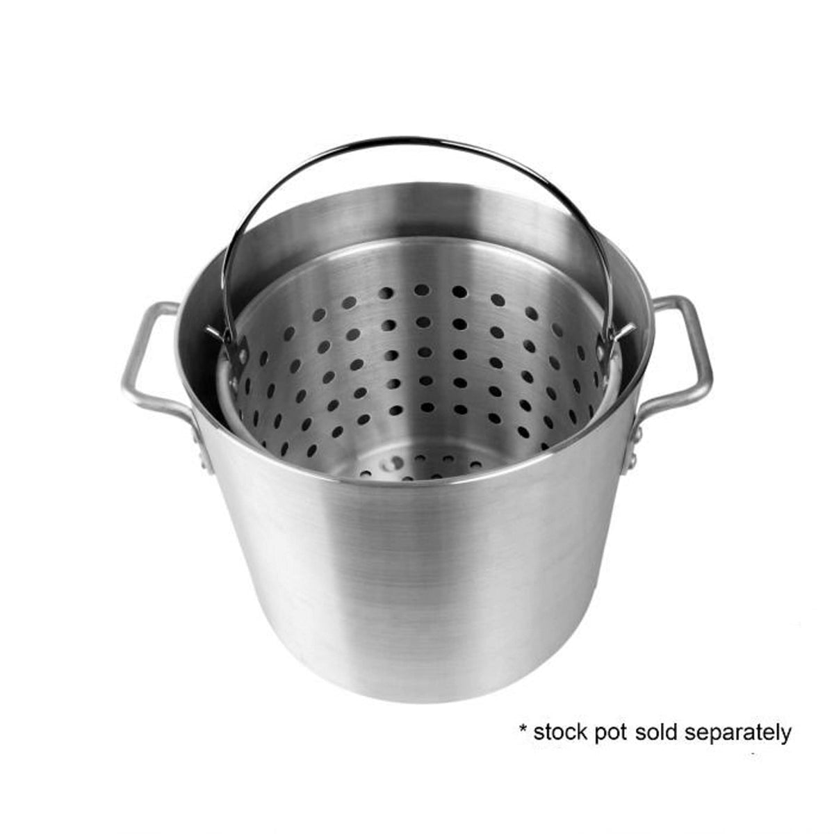 50 qt Aluminum Steamer Basket K539591