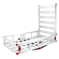Hitch Cargo Carrier with Folding Ramp I49238