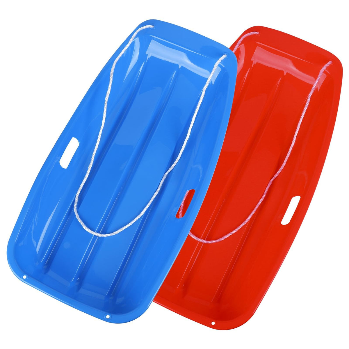 35 inch Plastic Snow Sled with Leash G7899