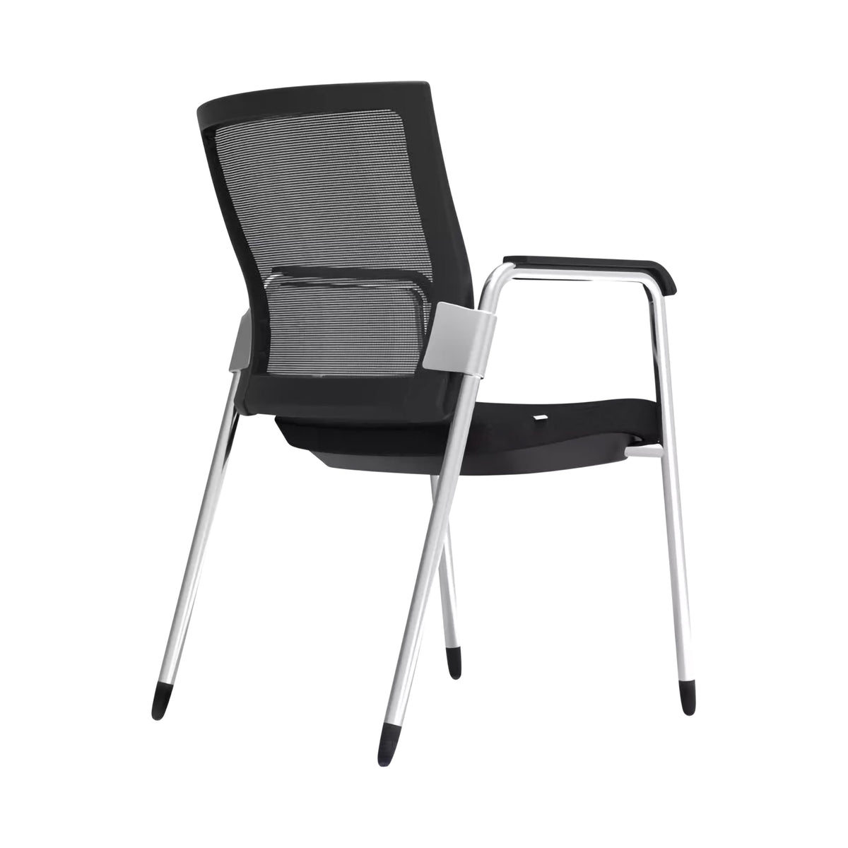 Grey Mesh Stackable Visitor Chair Set of 2 H836