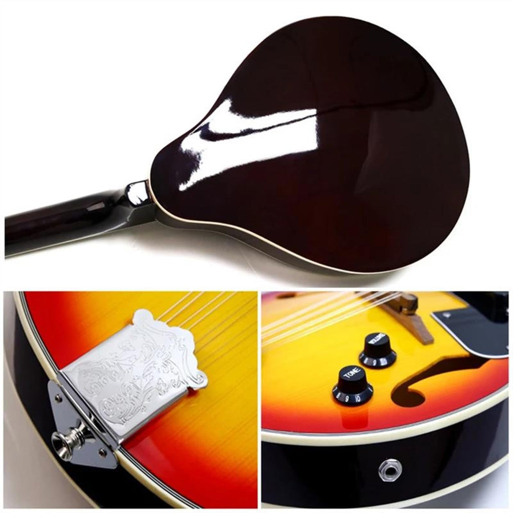 Electric Mandolin 8 Strings Spruce Sunburst M30063