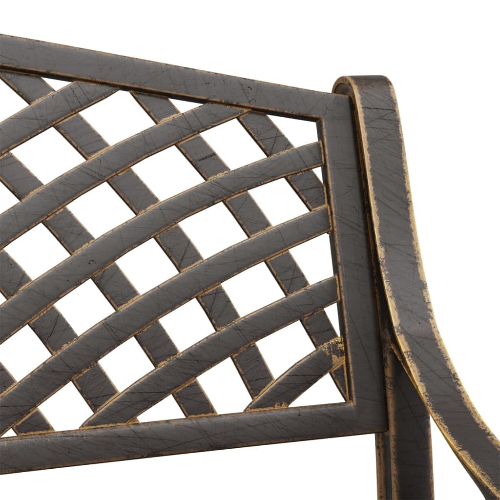 Bronze Cast Iron Garden Bench D27639