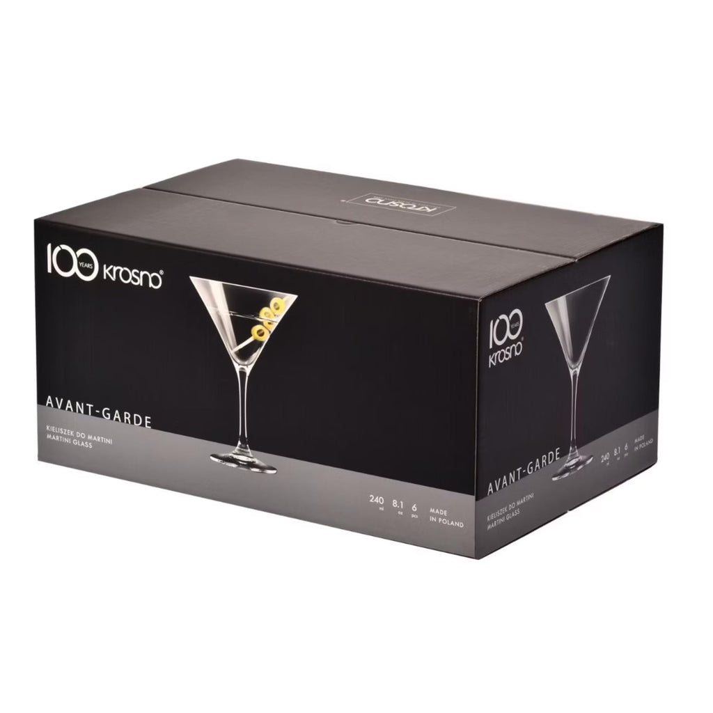 Martini Glasses Set of 6, 5.1 oz Q684
