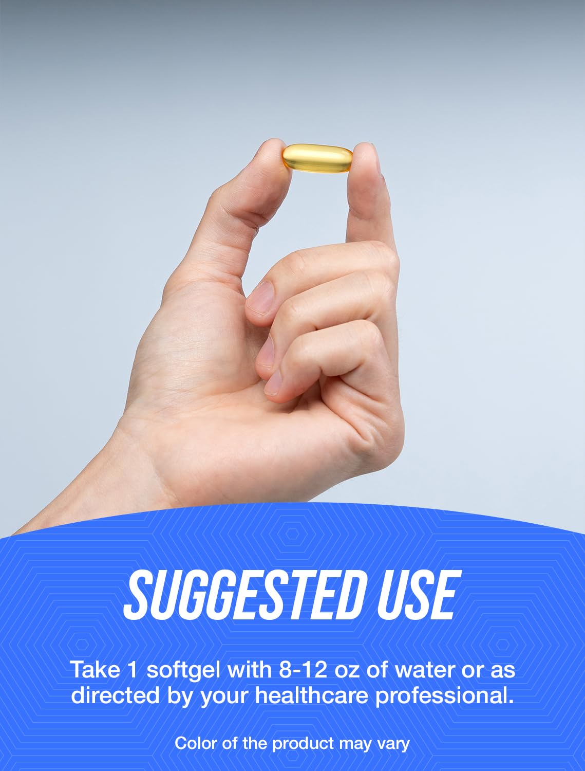 Fish Oil 500mg Softgels Omega 3 Gluten Free 240 Count S13908