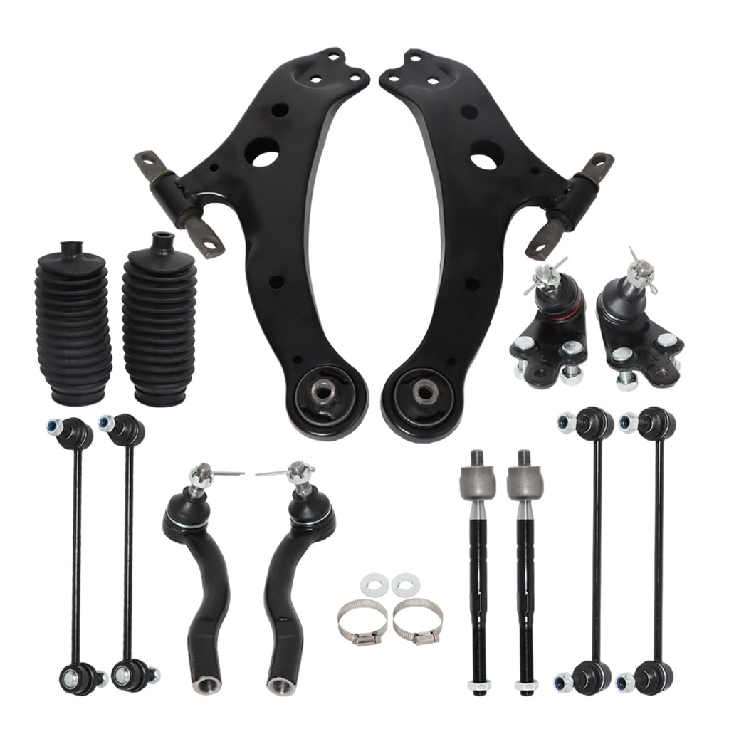14PCS Front Lower Control Arm Suspension X589