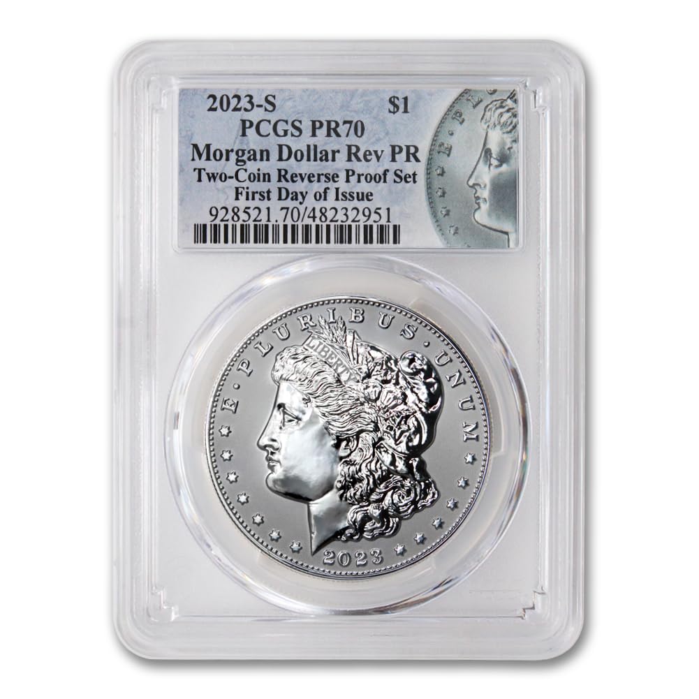 American Silver Morgan and Peace Dollar $1 S282