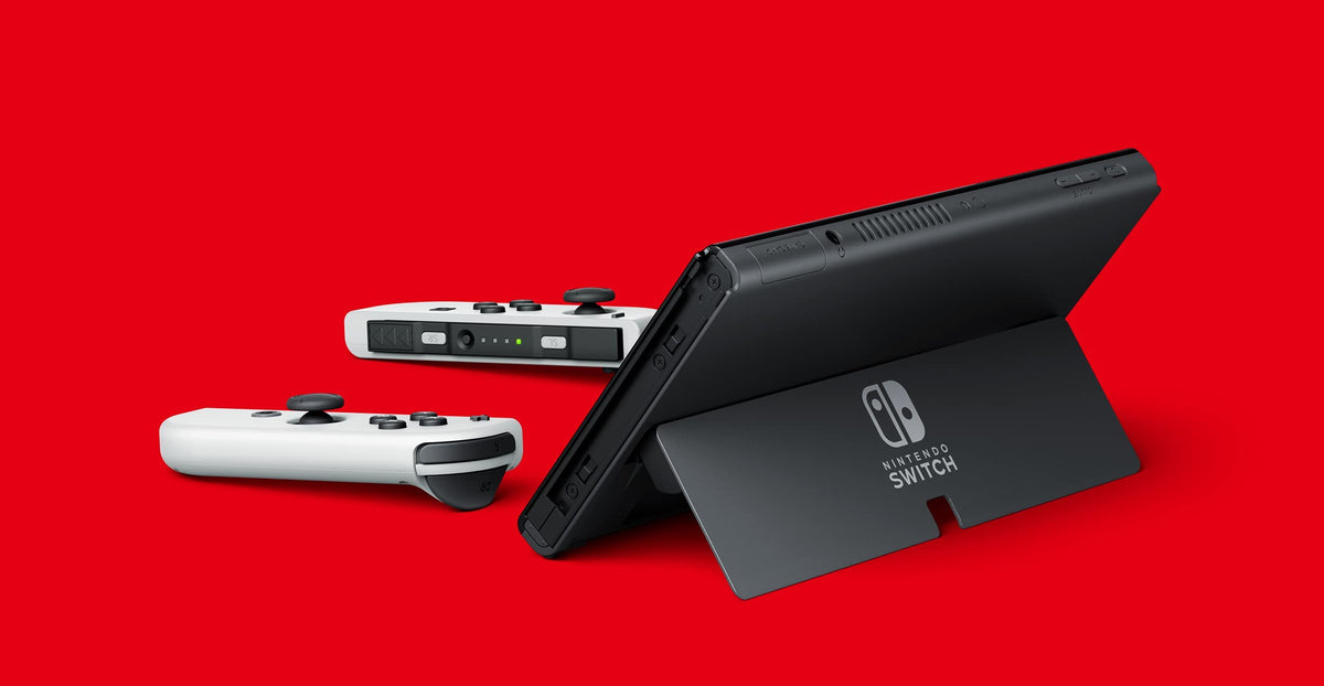 Nintendo Switch OLED Console with White Joy-Con N845