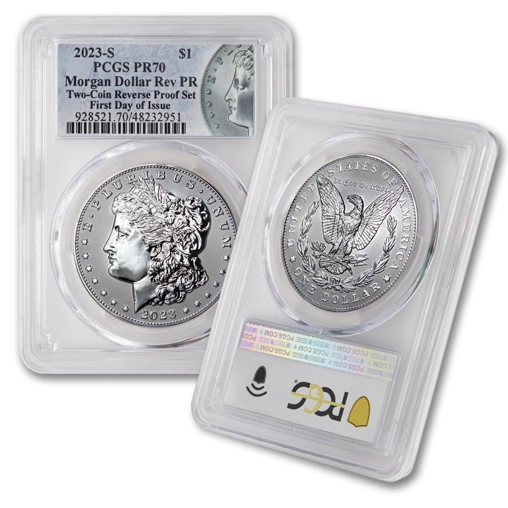 American Silver Morgan and Peace Dollar $1 S282