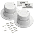 RV Plumbing Vent Cap Fits 1 to 2 3/8 Inch Pipe White 2 Pack K9934