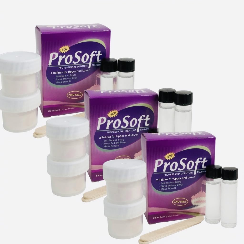 Denture Reliner Kit, 3 Boxes Z432