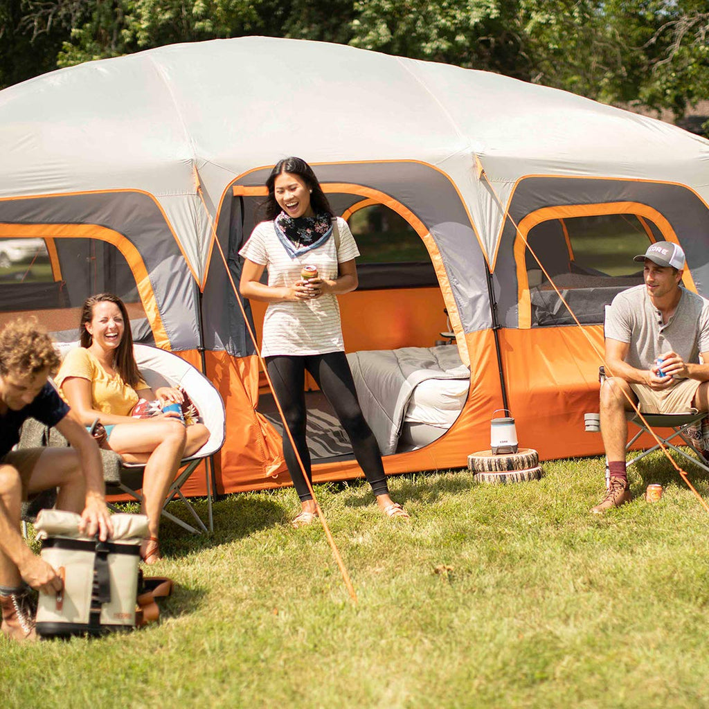 10 Person Multi Room Cabin Tent W412879