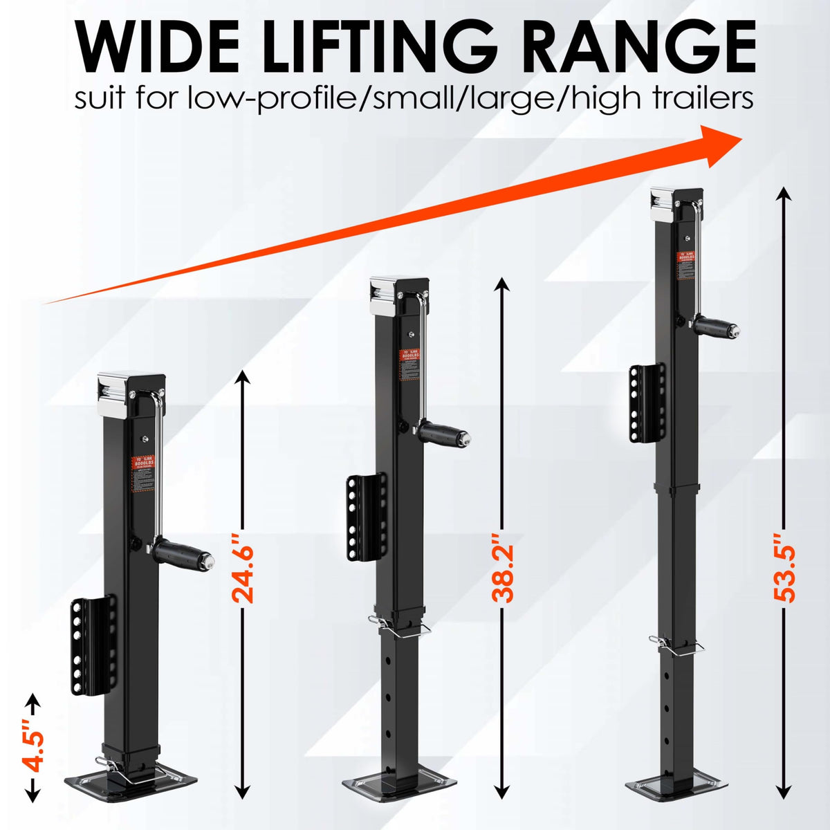 8000 lbs Trailer Jack R301