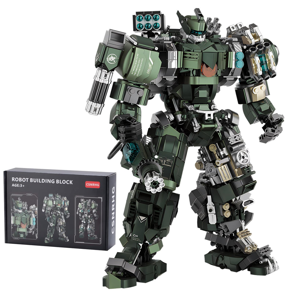 Mech Robot Model Building Blocks Toy Set 1403 Pieces N93534