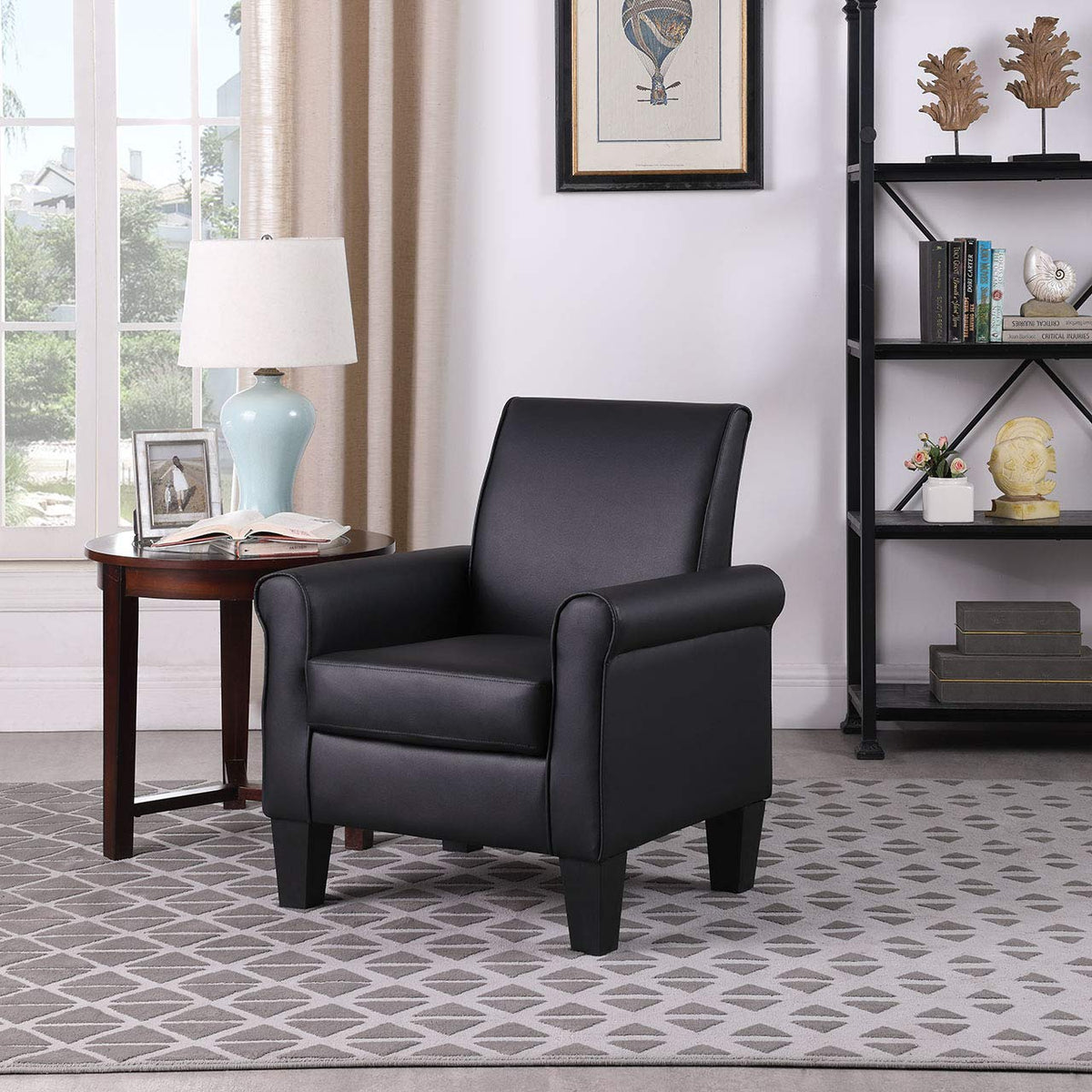 Faux Leather Accent Chair M442859