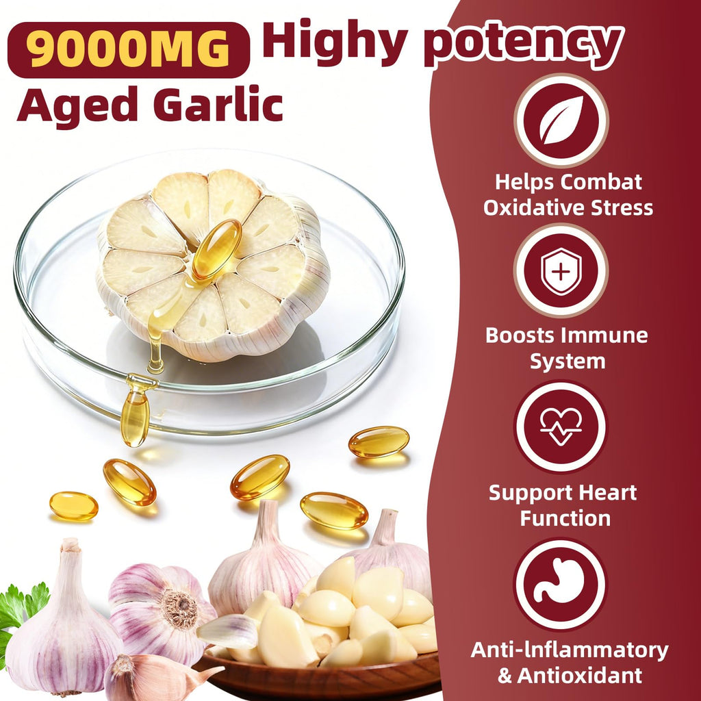 Aged Garlic Extract Vegetarian Softgels U809499