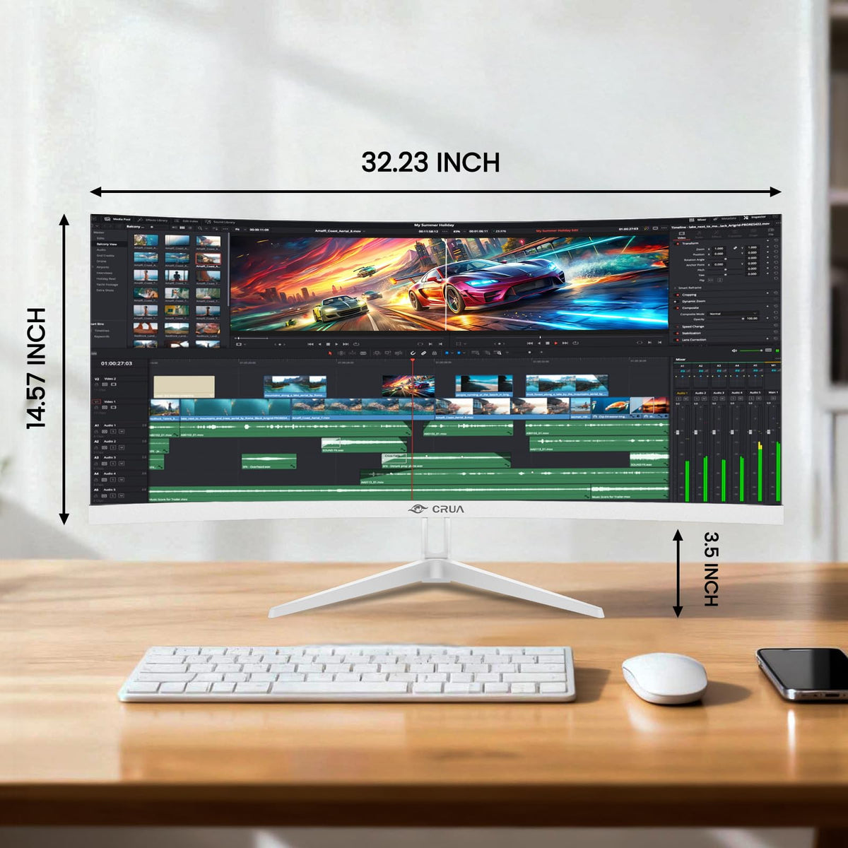 34 Inch 21:9 UWQHD 100Hz IPS Ultrawide Curved Monitor M902