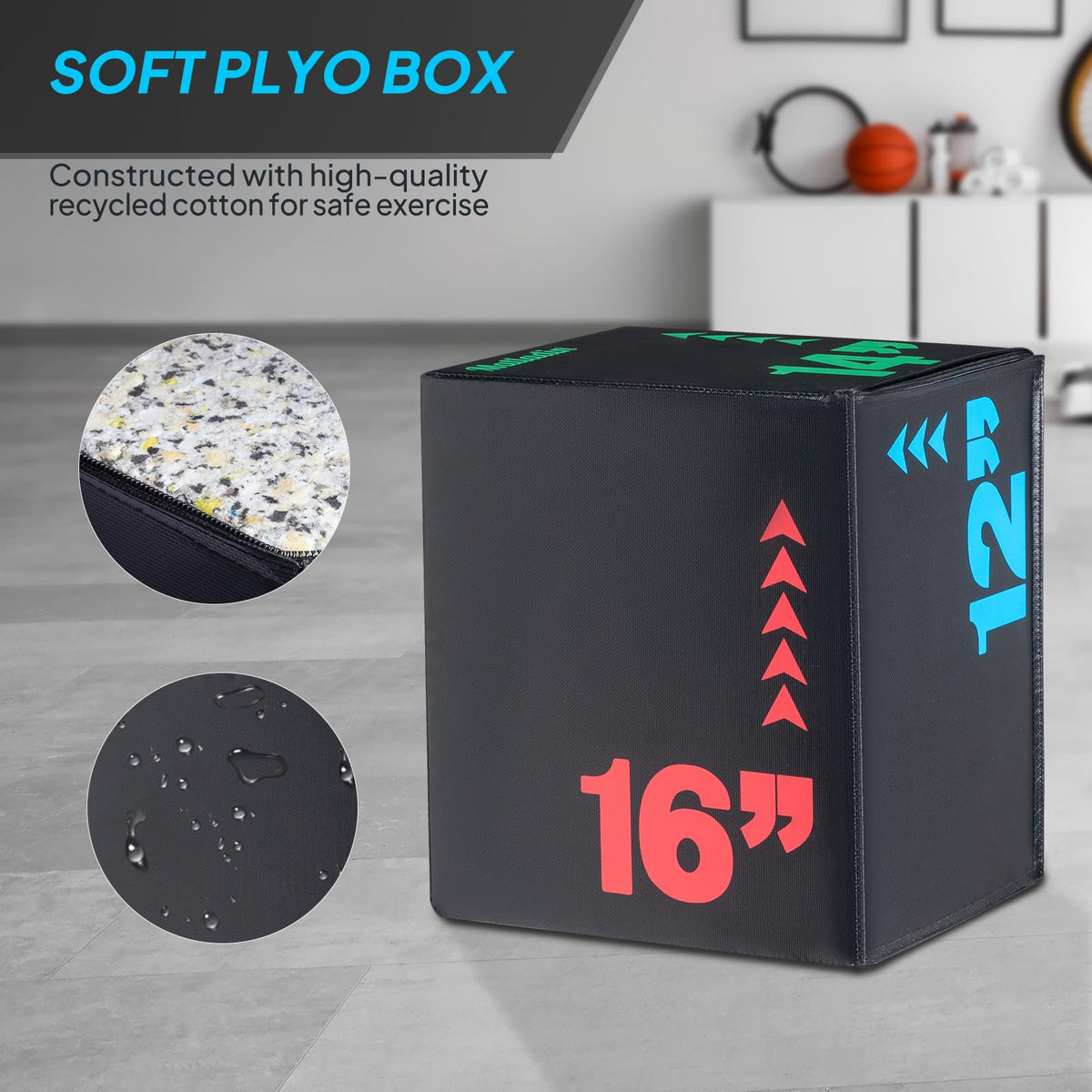 Heavy Foam 3 in 1 Plyo Box L675196