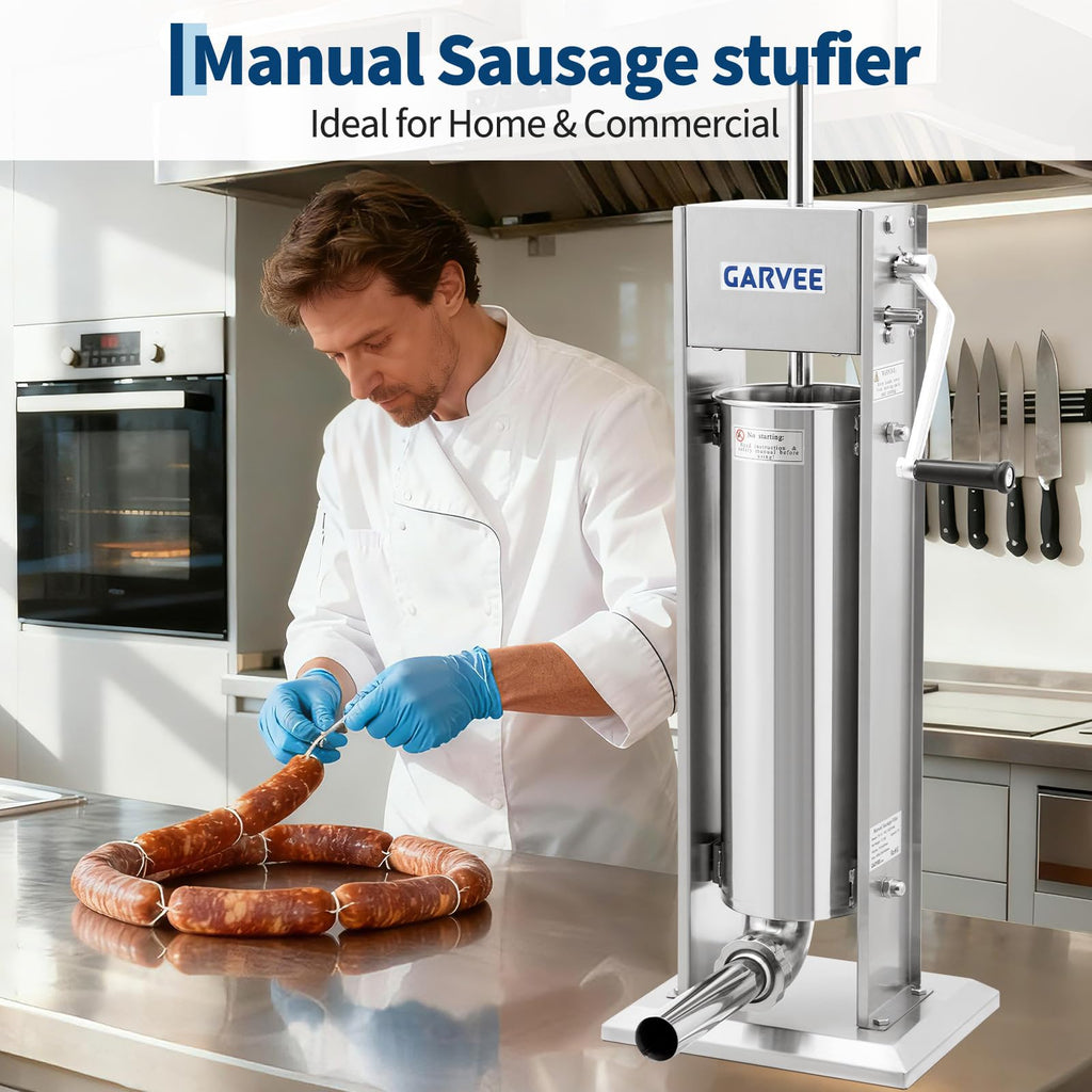 304 Stainless Steel Manual Vertical Sausage Stuffer U238254