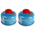 Iso-Butane Camping Fuel Gas Canister 100gram 2 Pack Z162