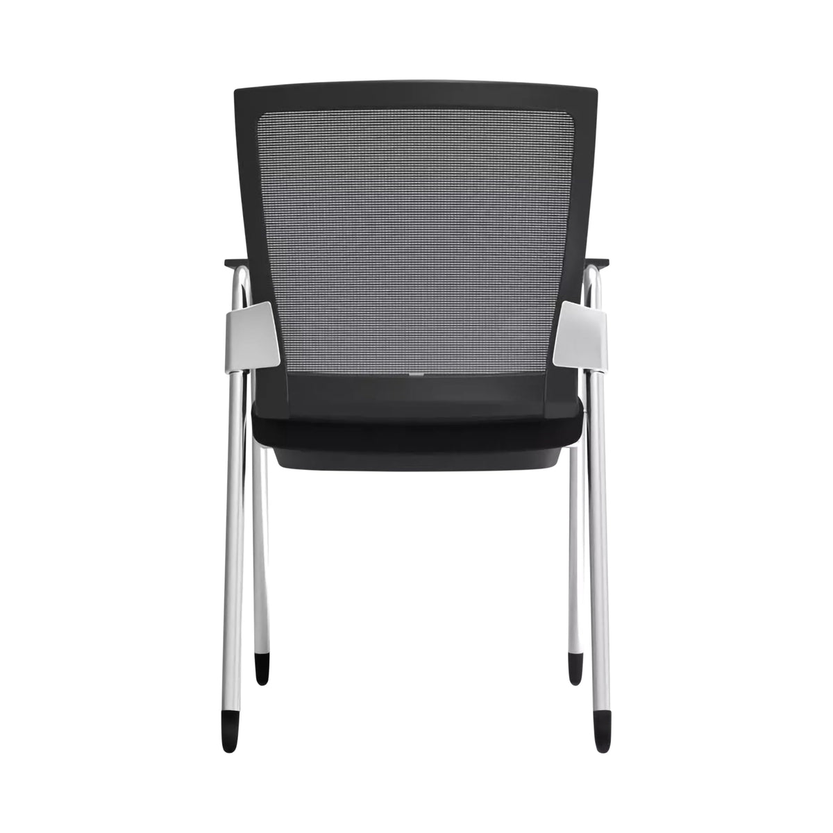 Grey Mesh Stackable Visitor Chair Set of 2 H836