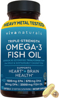 Omega 3 Fish Oil 2500 mg 90 Softgels M73075