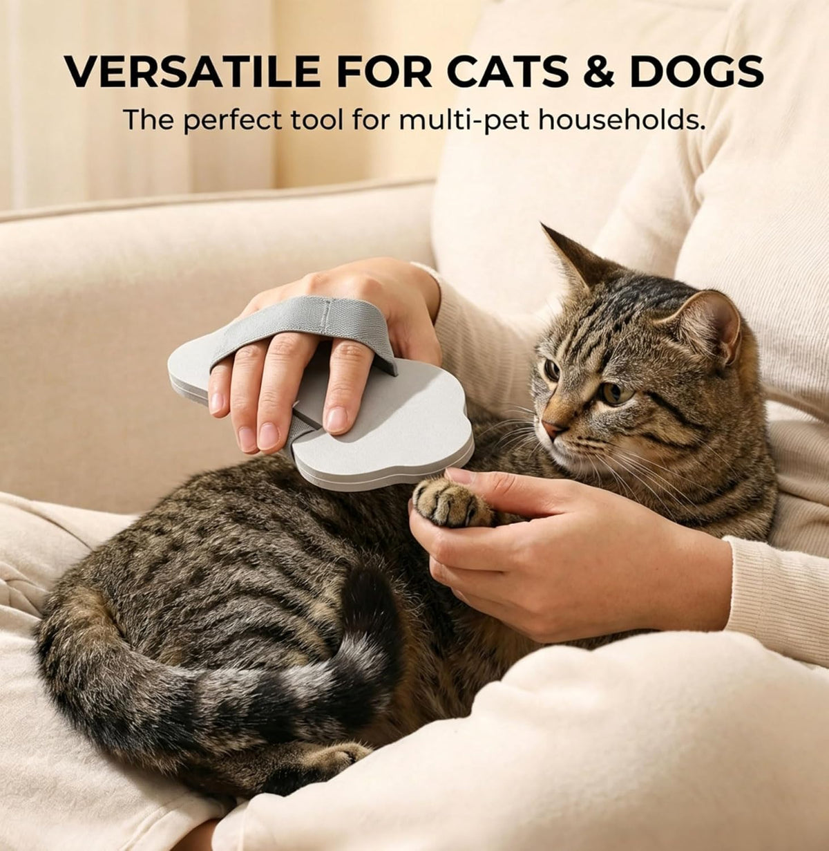 Dog Nail Scratch Board with Hand Strap U505