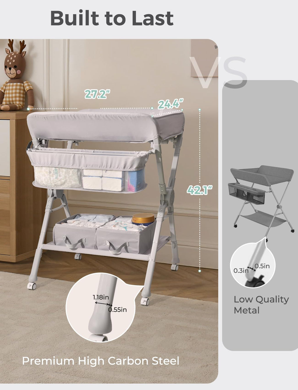 Portable Folding Baby Changing Table E227