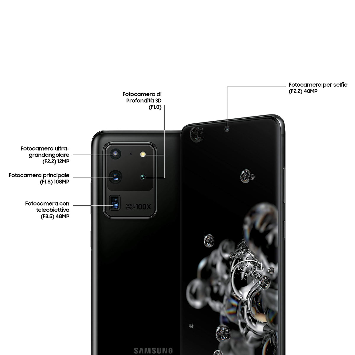 128GB Cosmic Black Unlocked Smartphone B38666