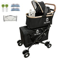 XL Extra-Large Double Pet Stroller with Weather Cover B63628