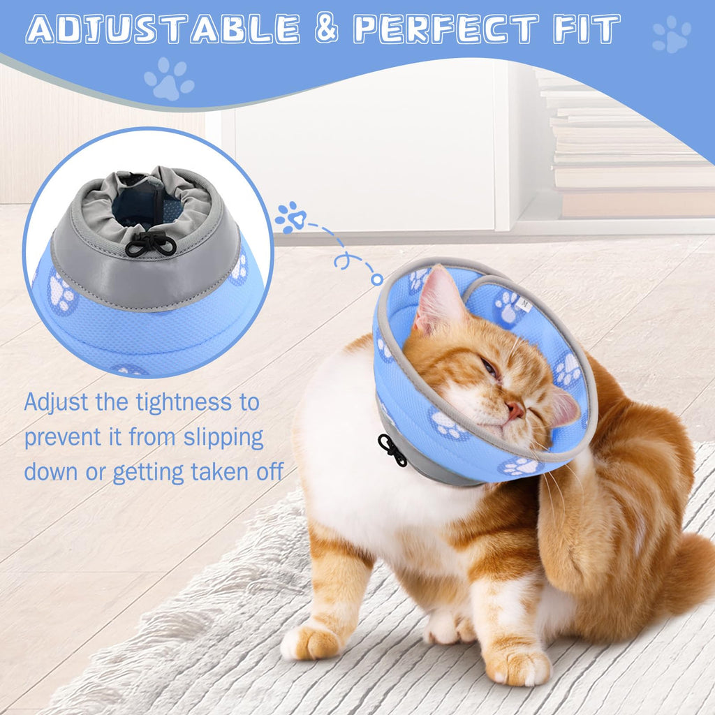 Soft Adjustable Cat Elizabethan Collar L902