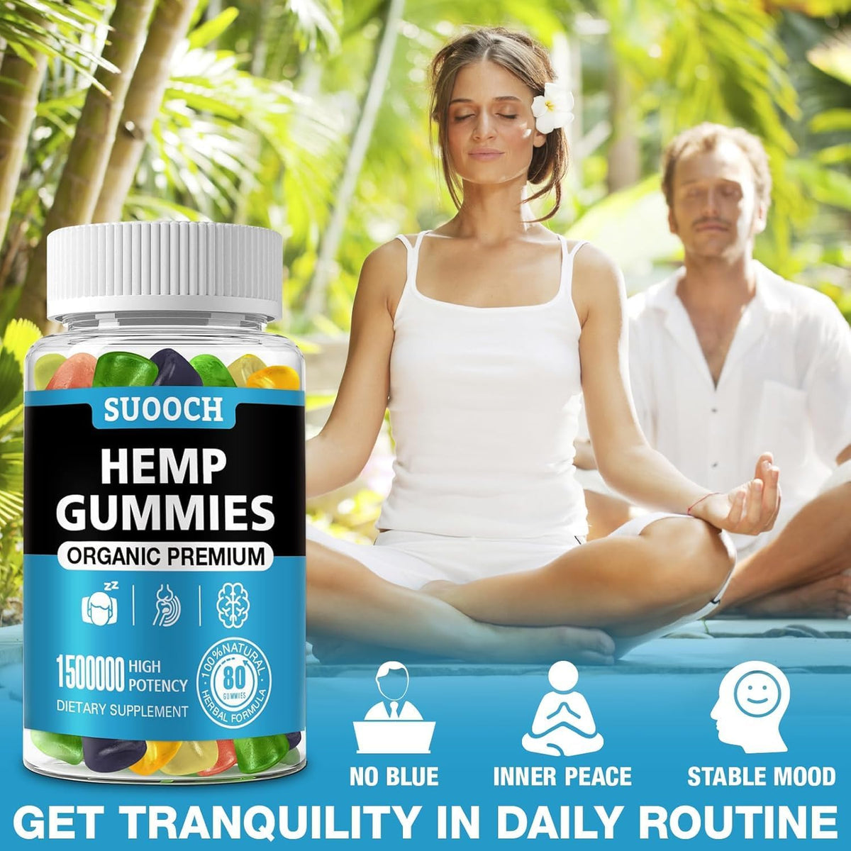 Hemp Gummies 160 Count 2 Pack P9858