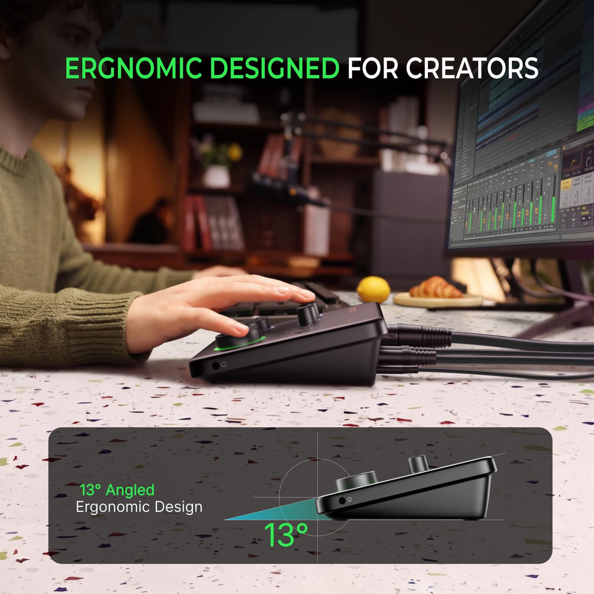USB Audio Interface for Guitar & Vocals J952883