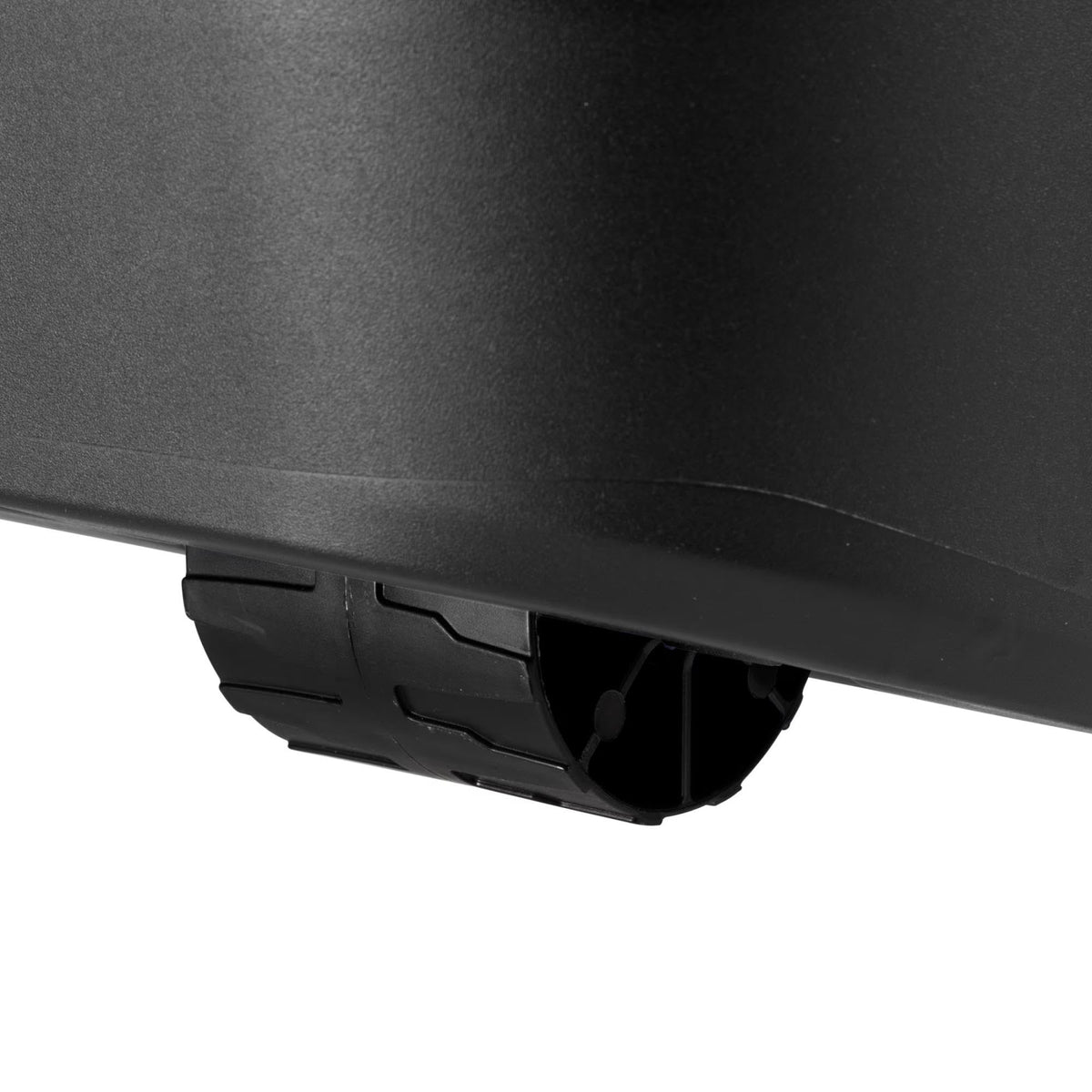 22 Gallon Black Wheeled Plastic Storage Trunk I557805