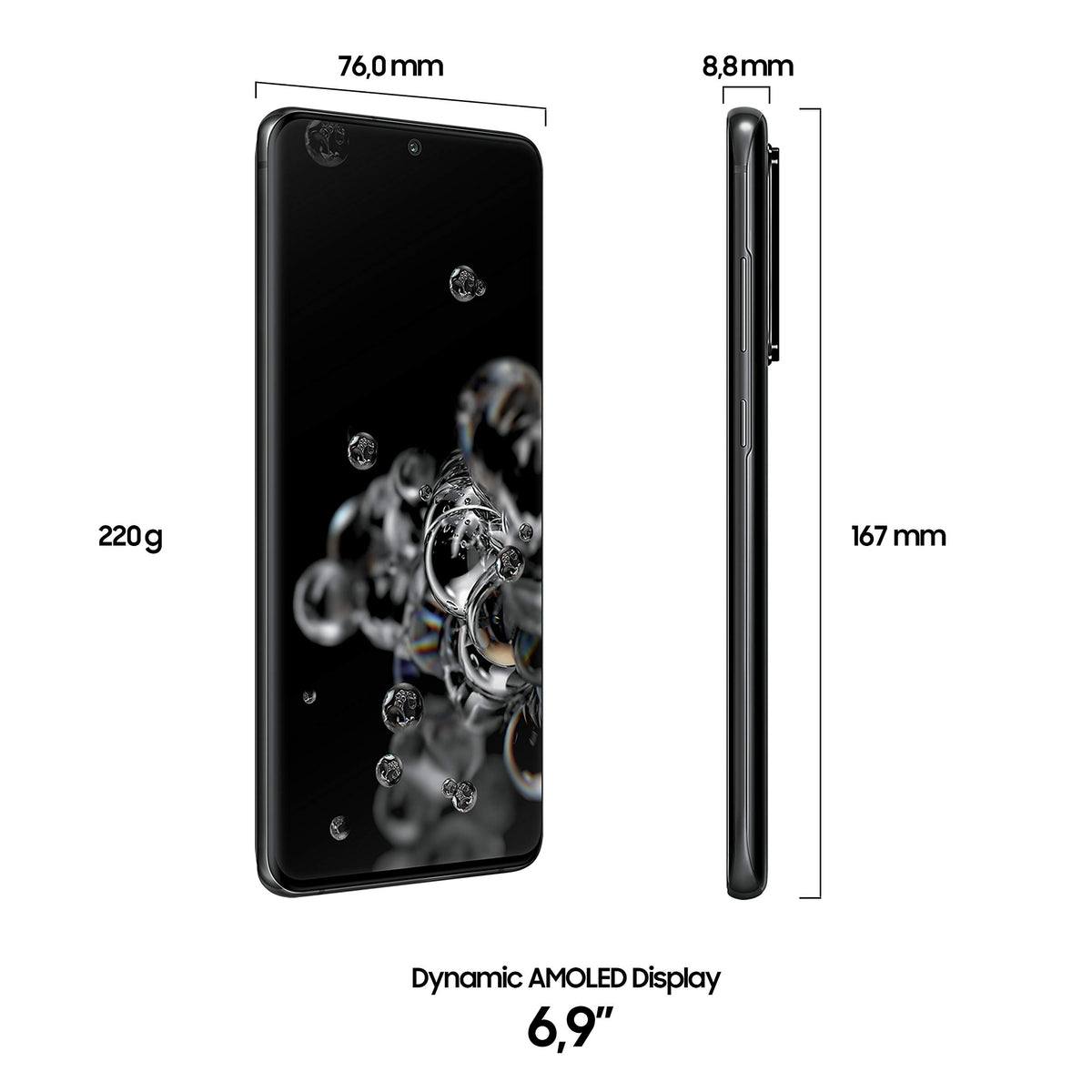 128GB Cosmic Black Unlocked Smartphone B38666