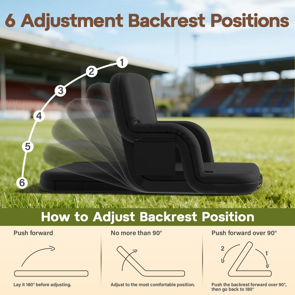 Stadium Seat with Back Support N5735