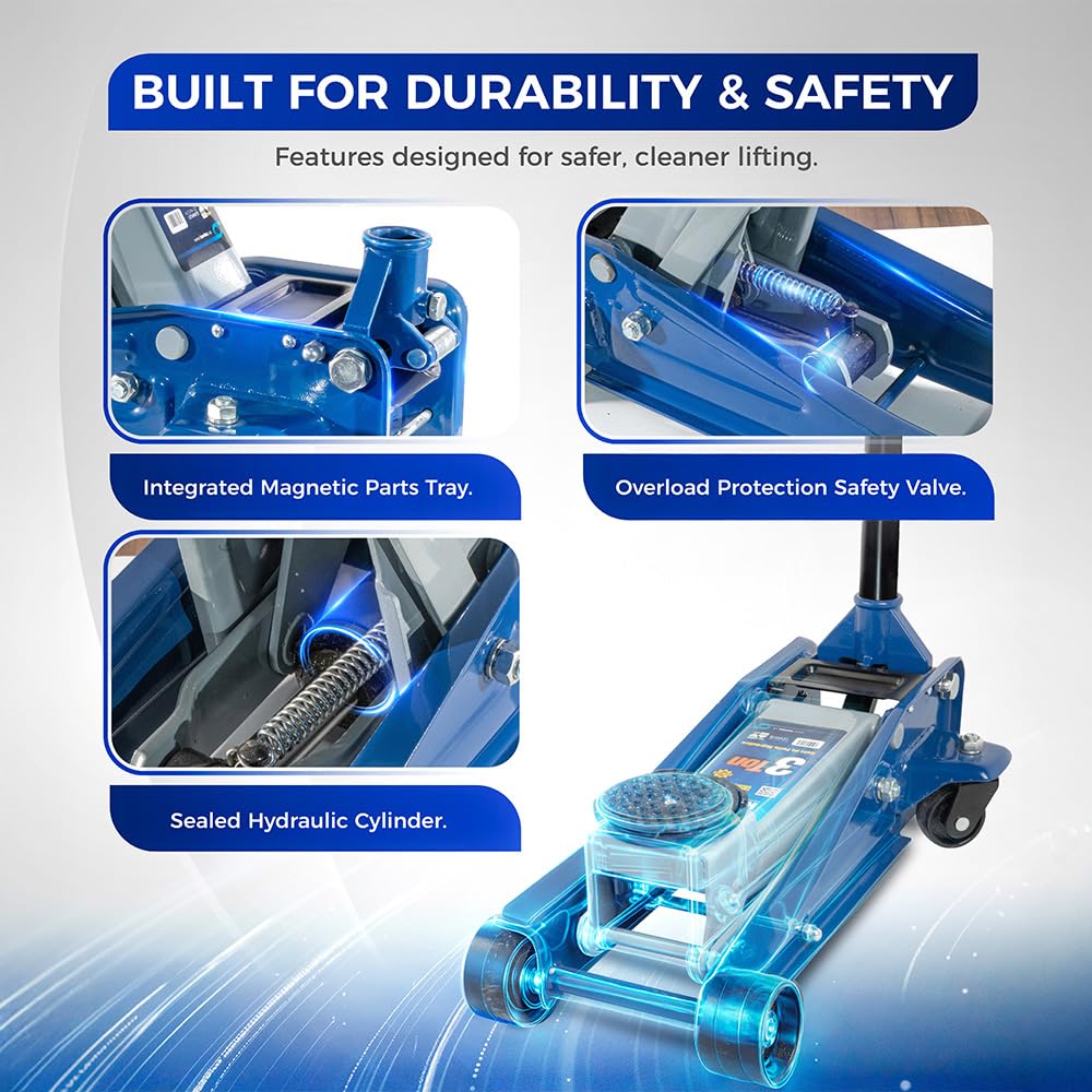2-Ton Hydraulic Floor Jack A263011