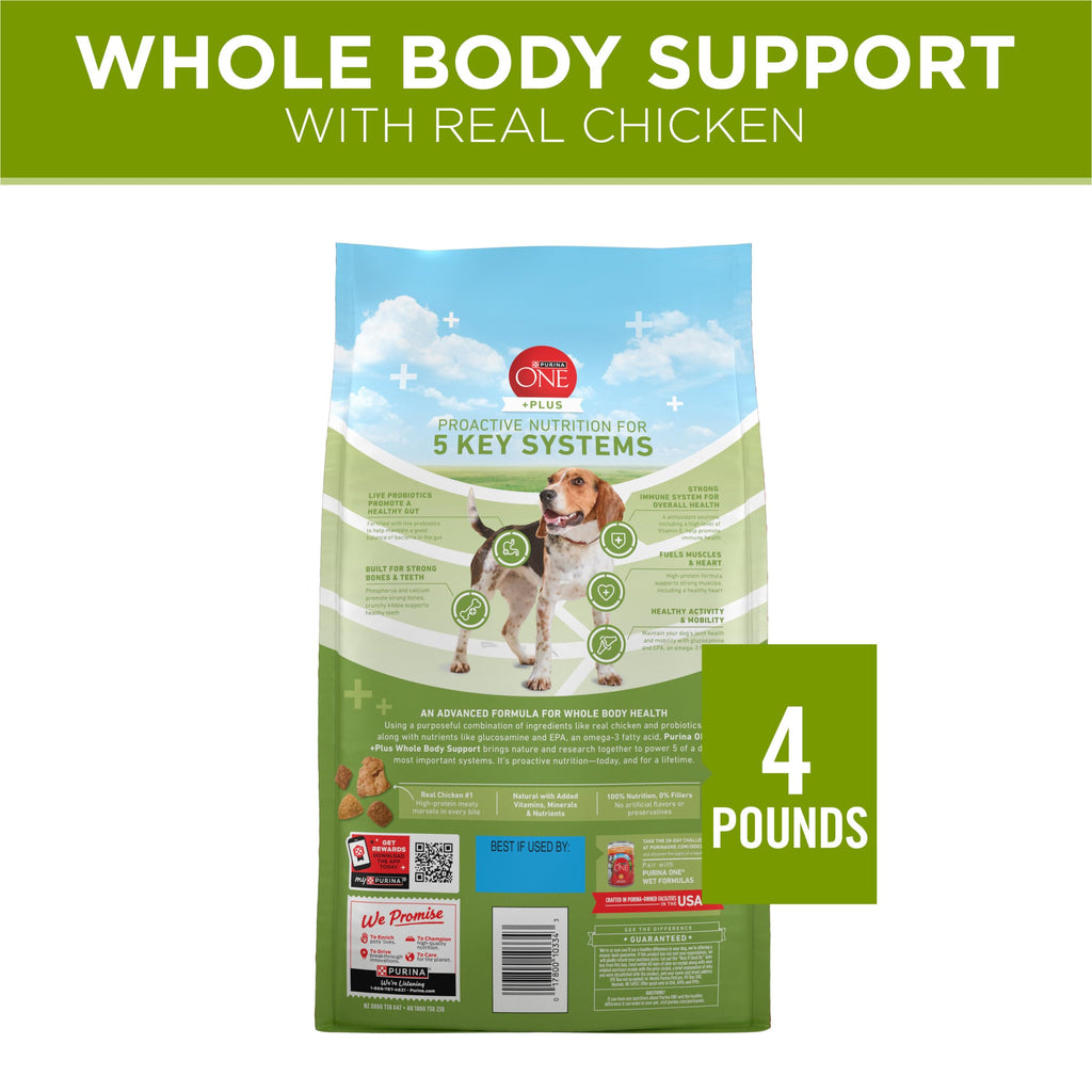 Chicken Dry Dog Food 4 lb Bag B53876