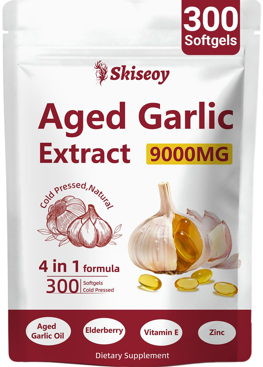 Aged Garlic Extract Vegetarian Softgels U809499