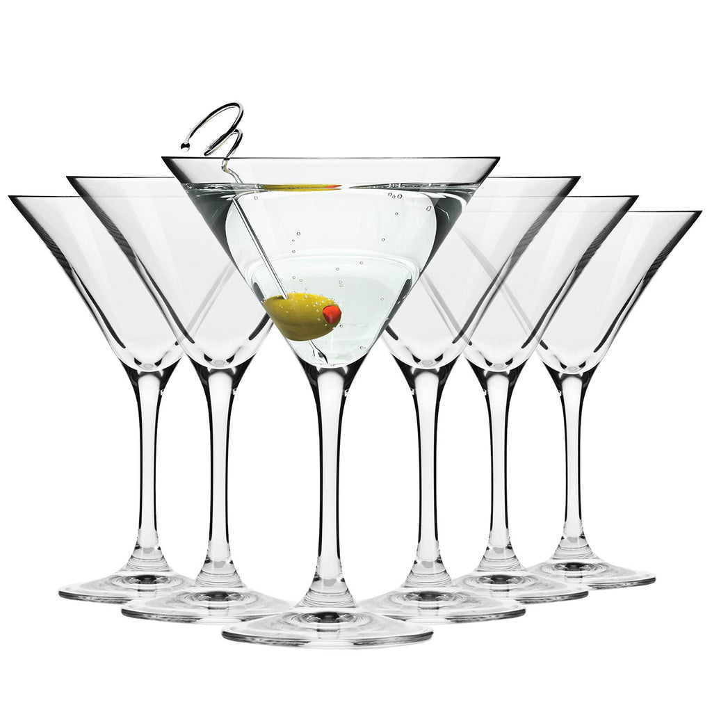 Martini Glasses Set of 6, 5.1 oz Q684
