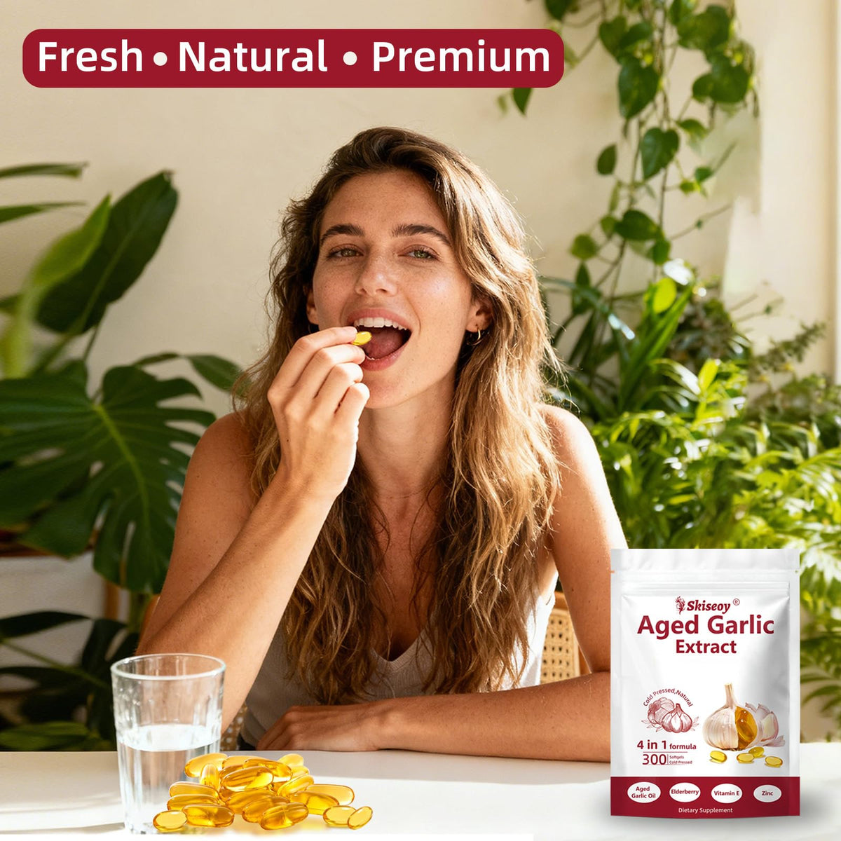 Aged Garlic Extract Vegetarian Softgels U809499